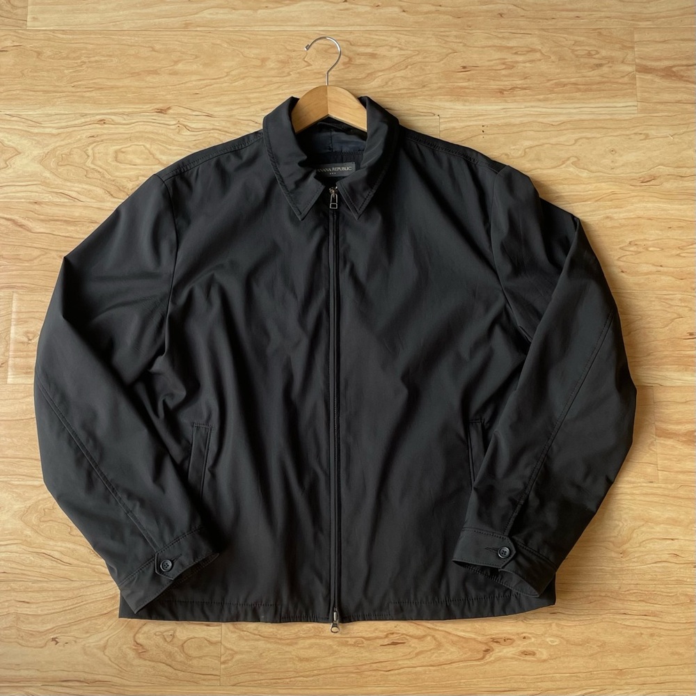 |Banana Republic| Men’s Workwear-style Blouson Jacket Relaxed Fit Size Large - Picture 2 of 7